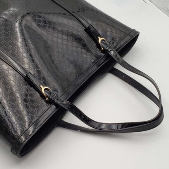 Gucci Patent Leather Tote Bag 455-061224 - Picture 6 of 16